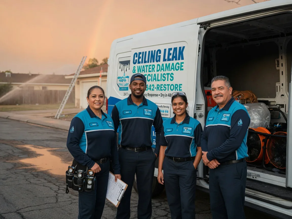 Ceiling Leak Cleanup company in Townsend, WI