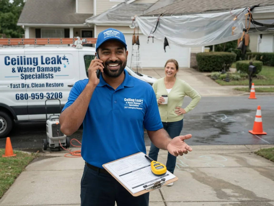 Ceiling Leak Cleanup Townsend, WI FAQs